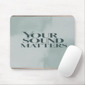 Your Sound Matters オプション3 マウスパッド (マウス)