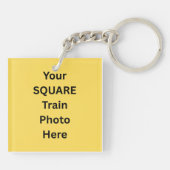 Your Square Trainの写真 キーホルダー (裏面)