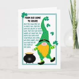 Your St Patrick's Leprechaun Cardのホーム カード