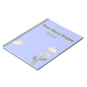 Your Story Begins – A Journal for New Beginnings ノートブック (左側)