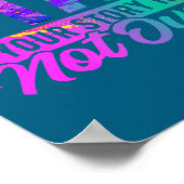 Your Story Is Not Over Stay Shirt Suicide Preventi ポスター (角)