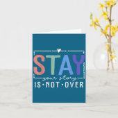 Your Story Is Not Over Stay Suicide Prevention Awa カード (黄色い花)