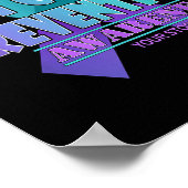 Your Story Is Not Over Stay Suicide Prevention Awa ポスター (角)