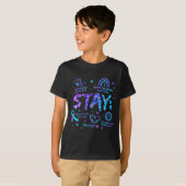 Your Story Is Not Over Stay Suicide Prevention Awa Tシャツ (正面フル)