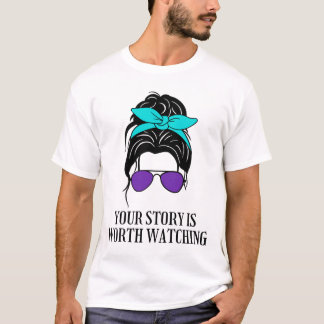 Your Story Is Worth Watching Suicide Prevention Aw Tシャツ