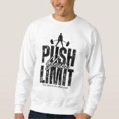 Your Strength – ミニマルグランジリスト スウェットシャツ (正面)