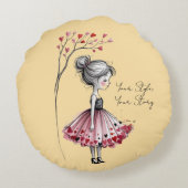 Your Style, Your Story. ラウンドクッション (裏面)