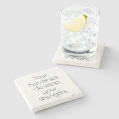 Your Surditable Marble Stone Coaster ストーンコースター (横)
