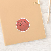 Your Text Here, Vinyl Basketballスタンプ