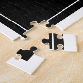 Your text here with custom photo ジグソーパズル (側面)