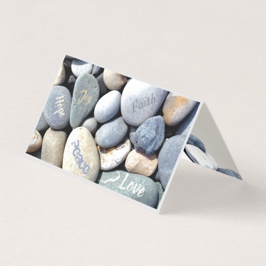 Your text Joy Hope Peace Faith Love Bbles (正面)