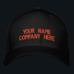 Your Text Name Company Embroided Baseball Cap 刺繍入りキャップ<br><div class="desc">簡単パーソナライズされた宣伝用野球帽 – あなたのテキストを追加 – 名前 – 会社/番号/手紙/スローガン – タグライン/またはウェブサイト、電話、電子メール、ソーシャルメディアのハンドル、アドレス、ロゴ – 写真/詳細 – あなたの色を選択/サイズ/フォント – あなたのプロモーションのビジネスや個人的な帽子のギフトを作ユニークる。カスタマイズツールで要素/文字のサイズ変更、移動、削除、追加！幸運を祈る – Be Healthy - Be Happy :)</div>