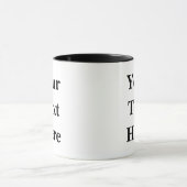 Your Text or Photo マグカップ (中央)