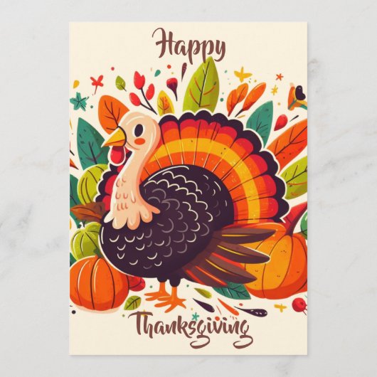 YOUR THANKSGIVING DINNER WITH A CUSTOMIZED MENU  メニュー (裏面)