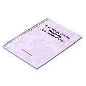 Your Therapy Journey, Beautifully Documented ノートブック (左側)