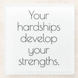 Your Thridge Glass Coaster ガラスコースター