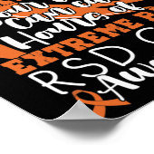 Your Touch Can Cause Extreme Pain Support Crps Awa ポスター (角)