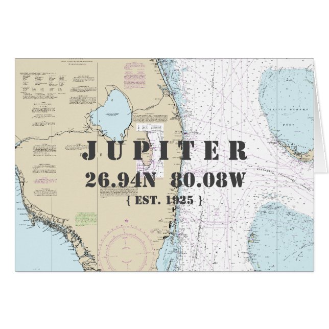 YOUR TOWN 航海の Florida Chart Boater's (正面横)