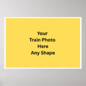 Your Train Photoプリント、バリューポスター紙 ポスター (正面)
