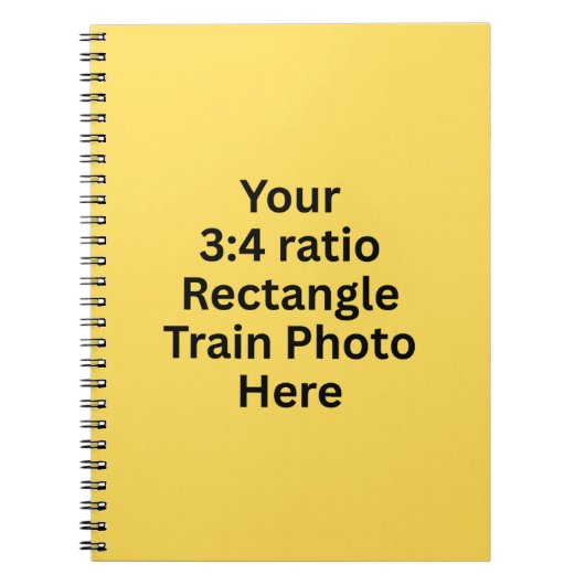 Your Train Photo ノートブック (正面)