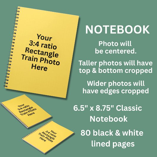 Your Train Photo ノートブック