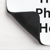 Your Train Photo Here マウスパッド (コーナー)