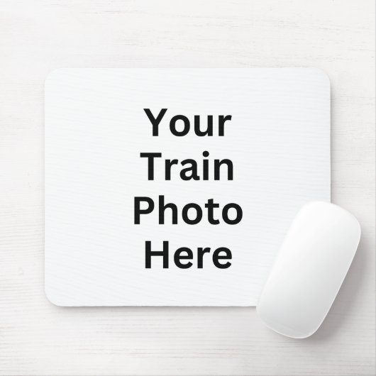 Your Train Photo Here マウスパッド (マウス)