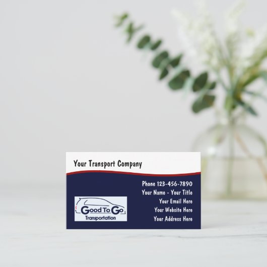 Your Transport Vehicle名刺 名刺 (スタンド正面)