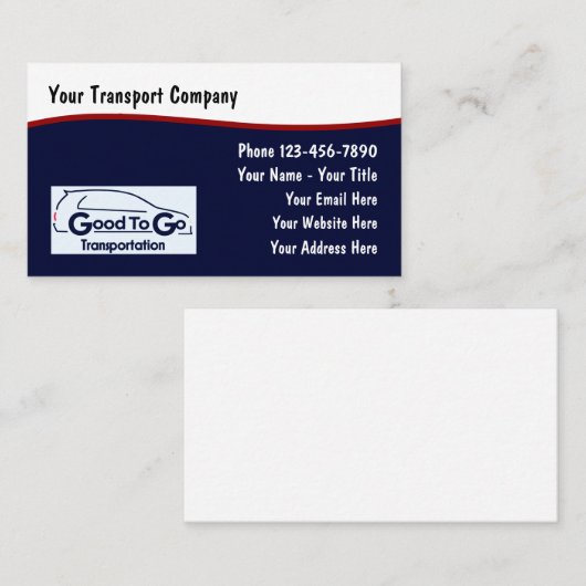 Your Transport Vehicle名刺 名刺 (正面/裏面)