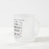 Your Ungrateful Children Love You Personalized フロストグラスマグカップ (正面右)