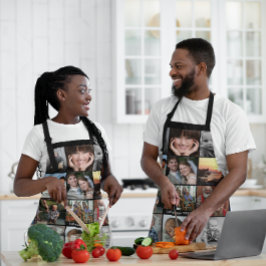 Your Vacation Yearフォトコラージュ エプロン