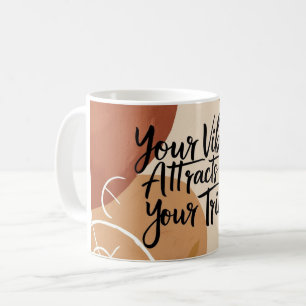 Your Vibe Attracts Your Tribe 3 コーヒーマグカップ