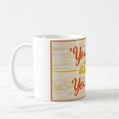 Your Vibe Attracts Your Tribe 4 コーヒーマグカップ (左)