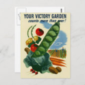 Your Victory Gardenはがき ポストカード (正面/裏面)