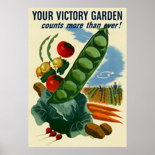 Your Victory Garden WWIIポスター（様々なサイズ） ポスター (正面)