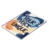 Your Voice Isオプシユニークョン2 ノートブック (左側)