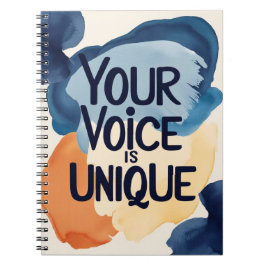 Your Voice Is Unique オプション2 ノートブック