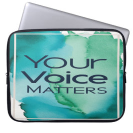 Your Voice Matters オプション2 ラップトップスリーブ