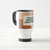 Your Voice Matters 3 トラベルマグ (正面左)