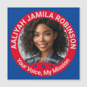 Your Voice My Mission Photo Campaign磁気カード (正面)