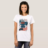 Your Voice Your Vote Patriotic Election  Tシャツ (正面フル)