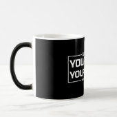 Your Vote Your Voice 白文字 モーフィングマグカップ (左)
