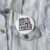 Your Votes Matters USA選挙2024 缶バッジ (インサイチュ)