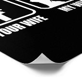 Your Wife - My Wife Stol _ Guns - Valentines Day G ポスター (角)