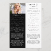 Your Wings Ready Order of Service写真 プログラム (裏面)