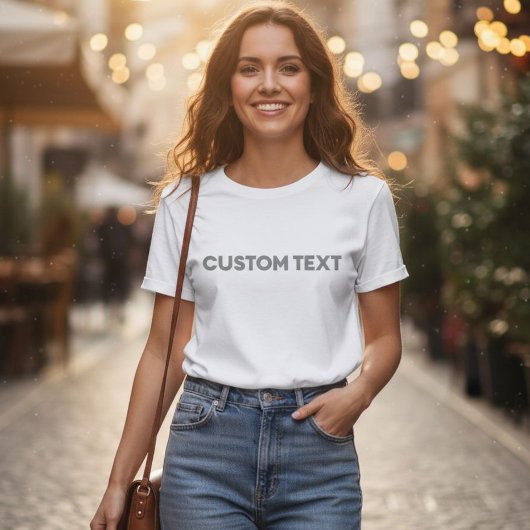 Your words, your TSHIRT, Unique text TSHIRT Tシャツ
