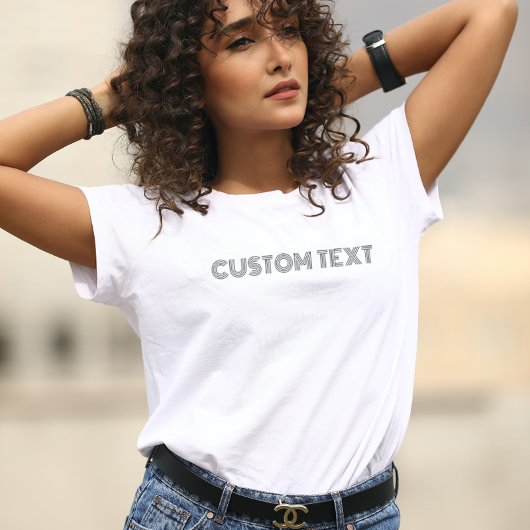 Your words, your TSHIRT, Unique text TSHIRT Tシャツ