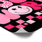 Your Work Math先生テスト日やる気を起こさせるテスト ポスター (角)