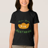 Your Year OF Greatness Kids tshirt トライブレンドTシャツ (正面)