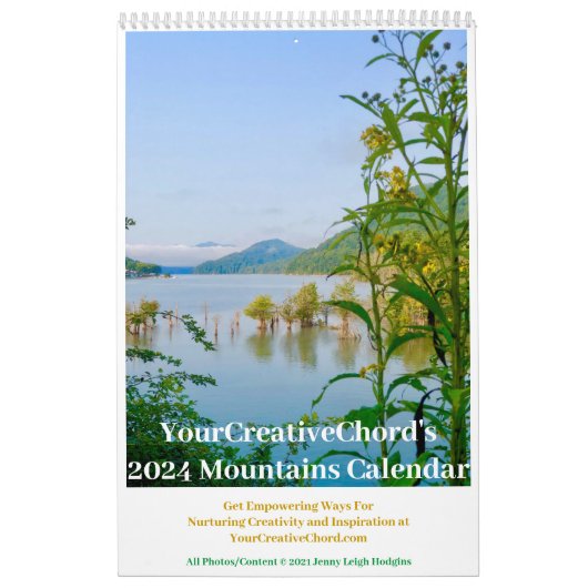YourCreativeChord Mountains 2024カレンダー カレンダー (カバー)